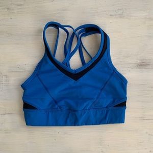 Lululemon Blue Sports Bra Size XXS